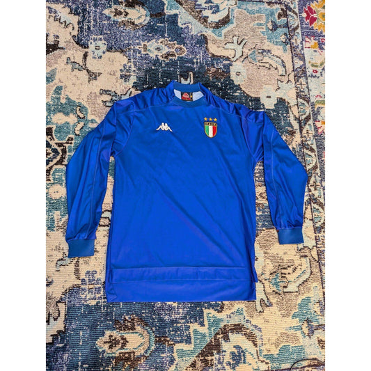 Italy 1999 Home Jersey - Men XL - Longsleeve LS