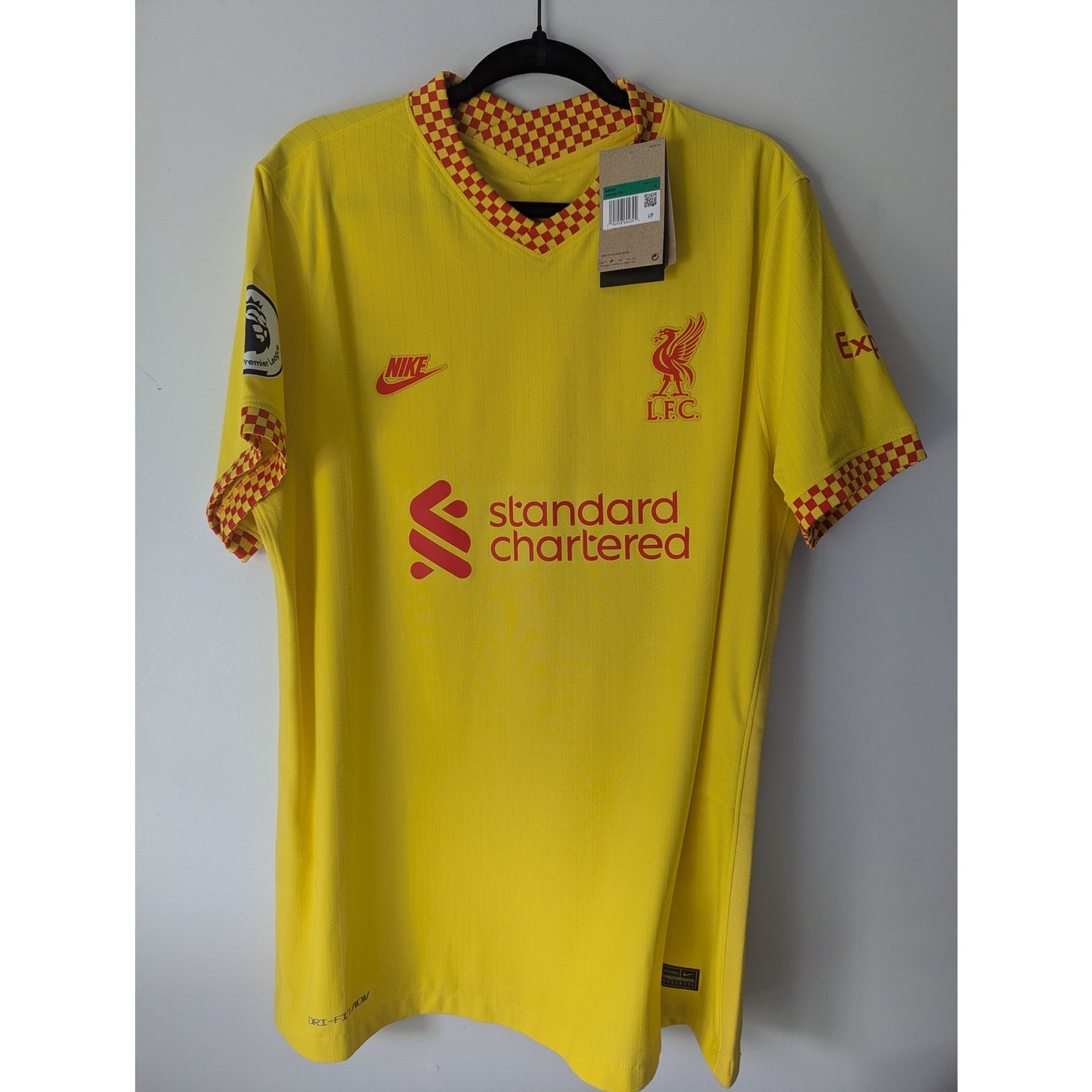 Liverpool 2021-22 Third Mohamed Salah Jersey - Men's XL - Nike ADV - NWT
