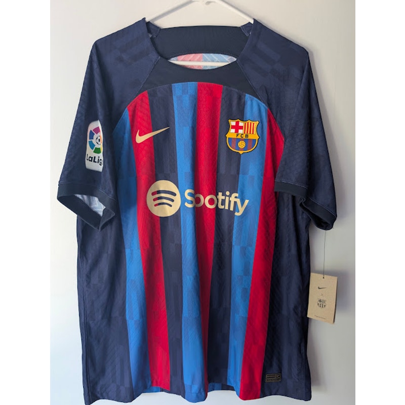 FC Barcelona 2022-23 Pedri Home Jersey Men’s XL NWT Nike ADV Player Version Shirt