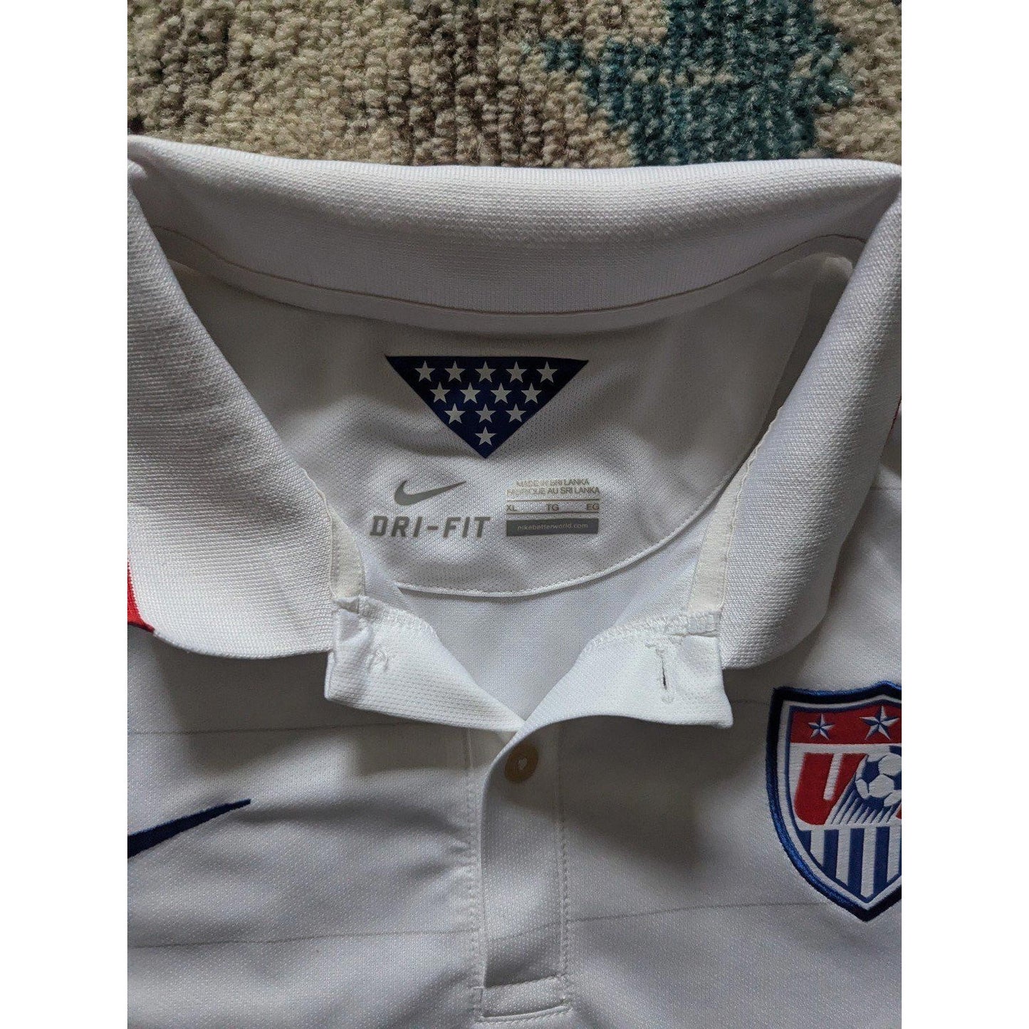 USA 2014 Home Clint Dempsey Jersey - Men's XL