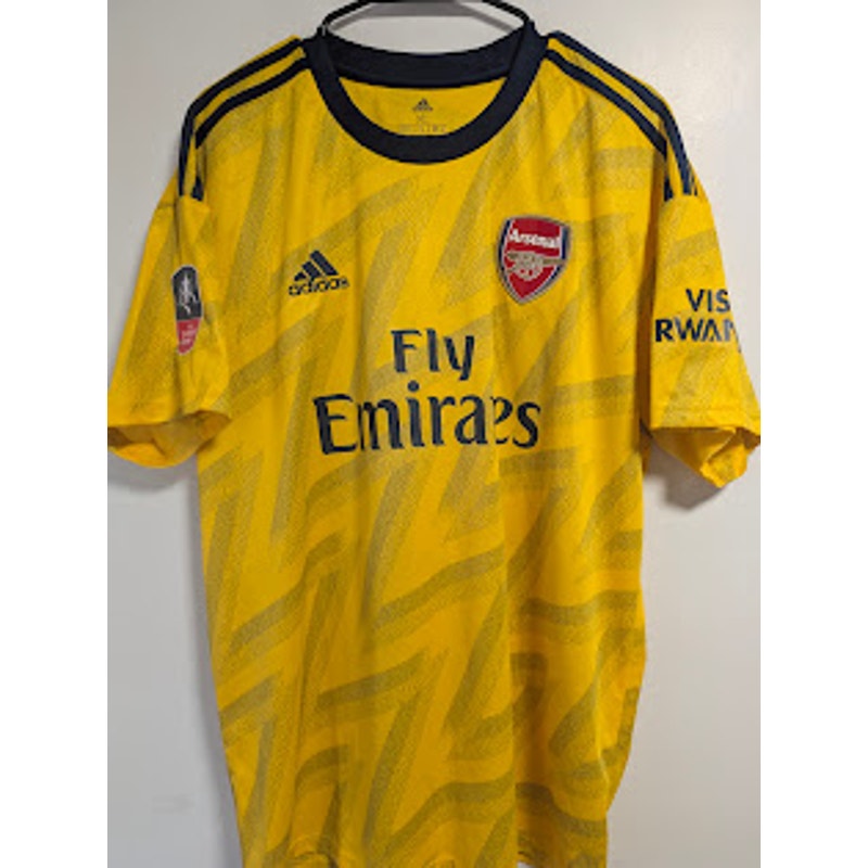 Arsenal 2019-20 away Saka #77 jersey - photo 2