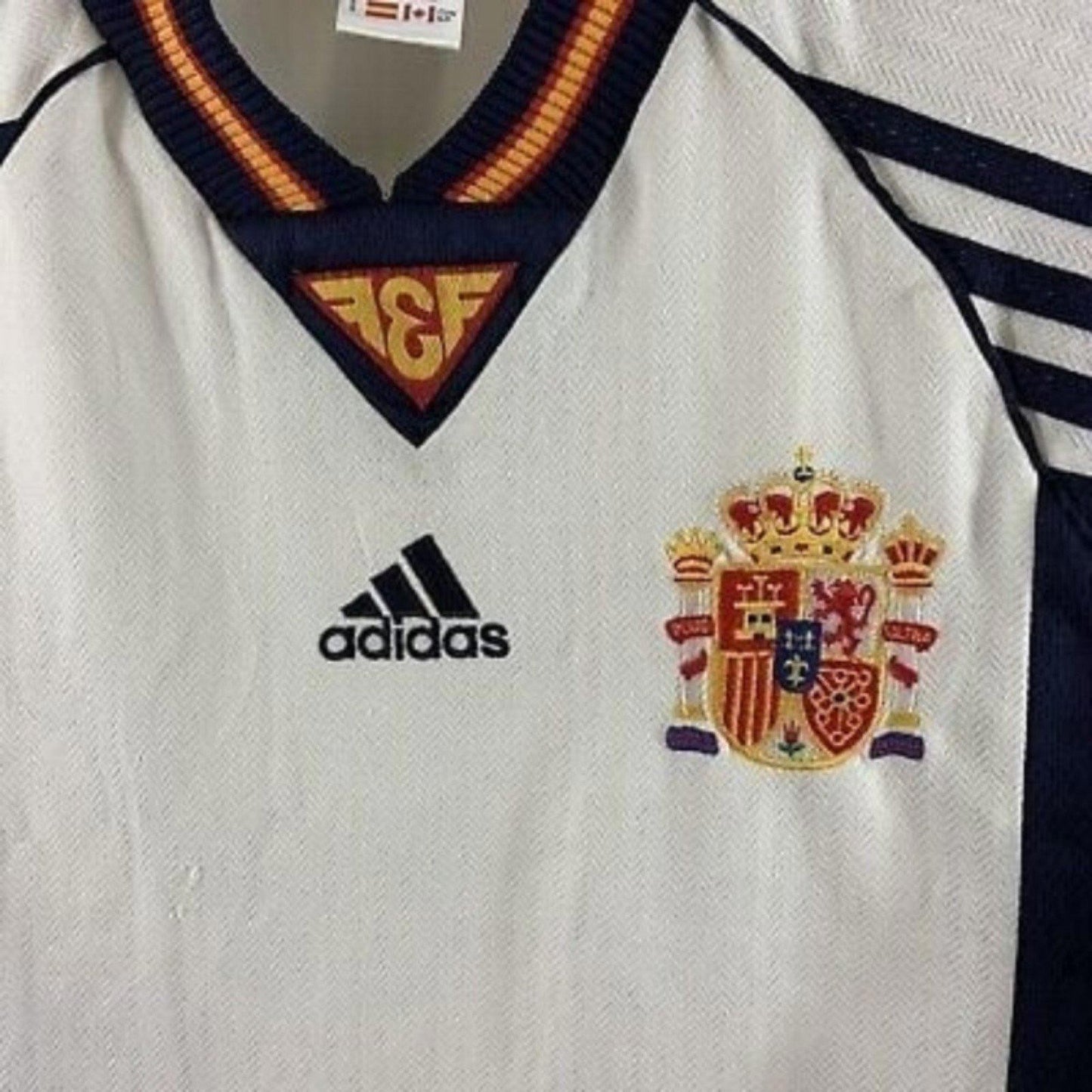 Spain 1998 Away Jersey Men’s XL Authentic Adidas Vintage España Soccer Shirt Rare