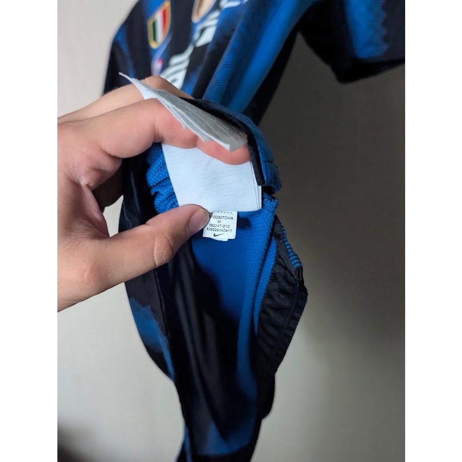 Inter Milan 2010-11 Home Diego Milito Jersey Men's Medium UCL Fully Patched Rare