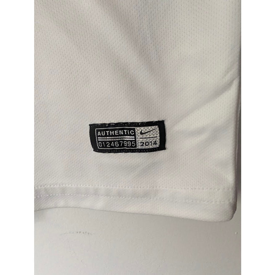Boca Juniors 2014-15 Away Juan Roman Riquelme #10 Jersey Nike Authentic White