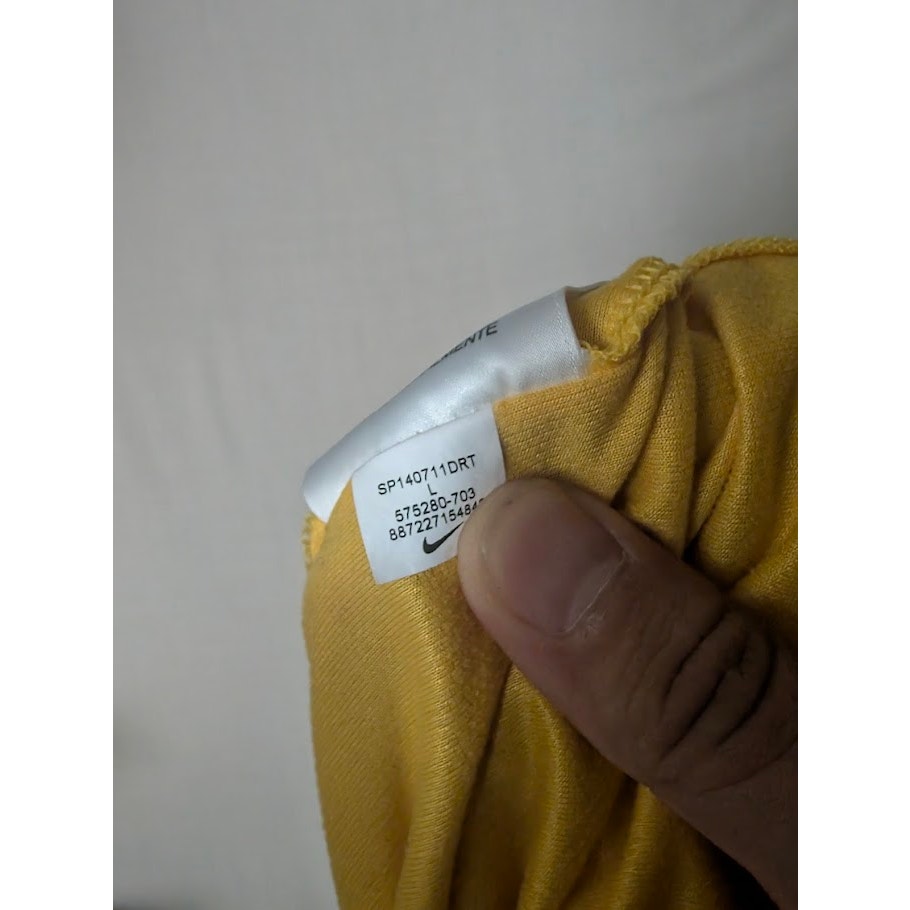 Brazil 2014 Home Neymar Jr Jersey Men's Large World Cup Patched Rare