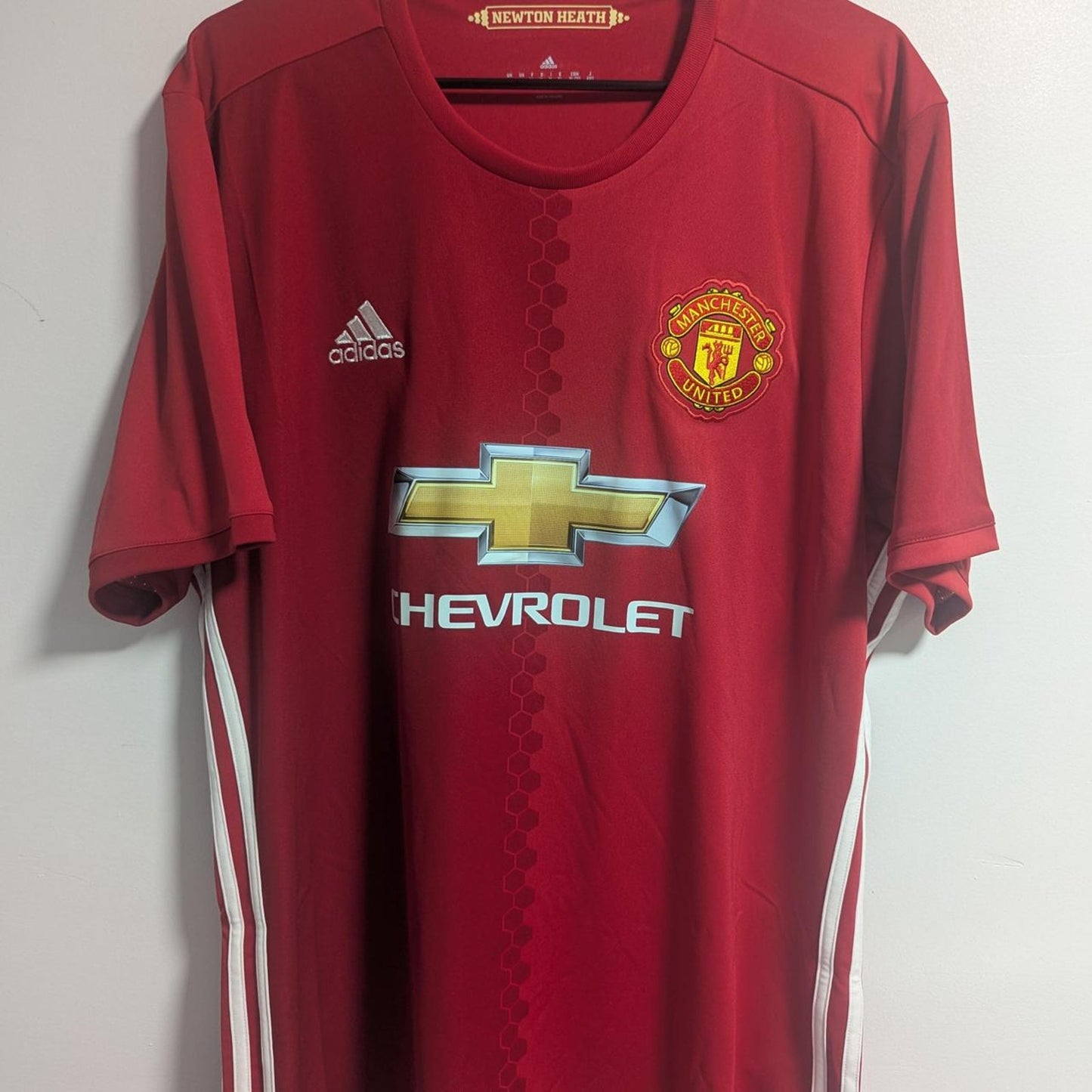 Manchester United 2016-17 Away Ibrahimović #9 Jersey – Men’s XL | Authentic Rare Adidas Kit