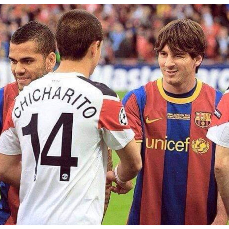 Manchester United 2010-11 Away Chicharito Jersey Men's XL UCL Fully Patched