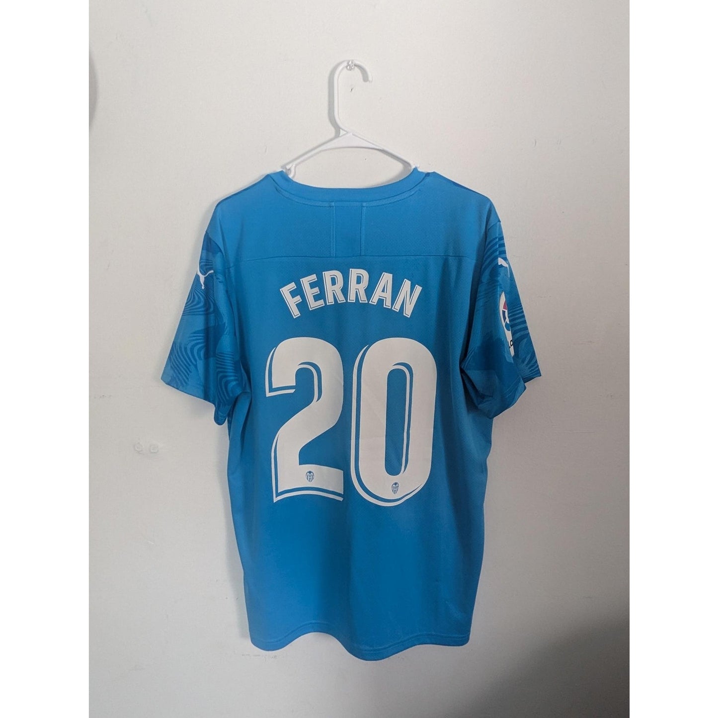 Valencia 2019-20 Third Ferran Torres Jersey - Men's Large - NWT