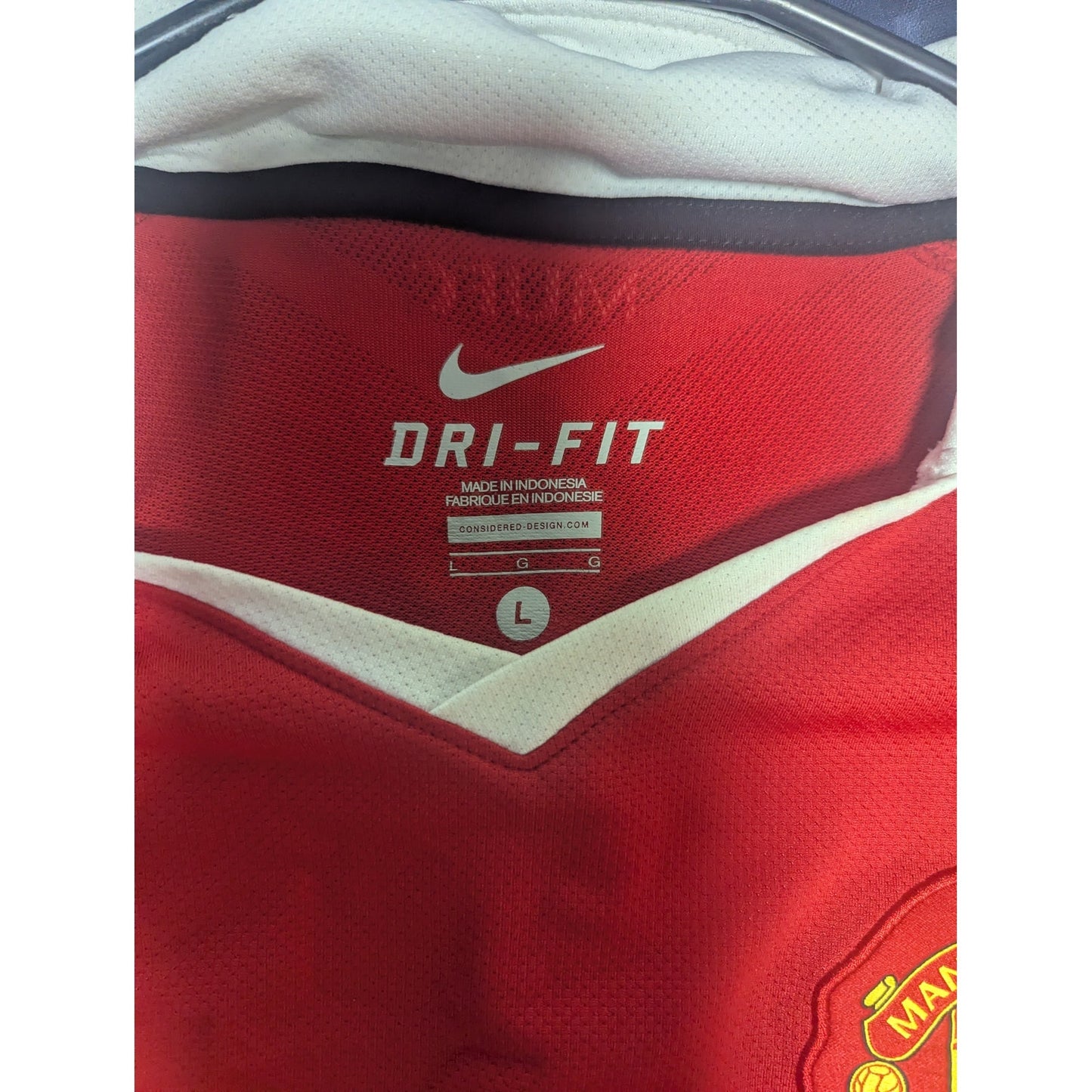 Manchester United 2010-2011 Home Chicharito Jersey - Men's Large (382469-623)