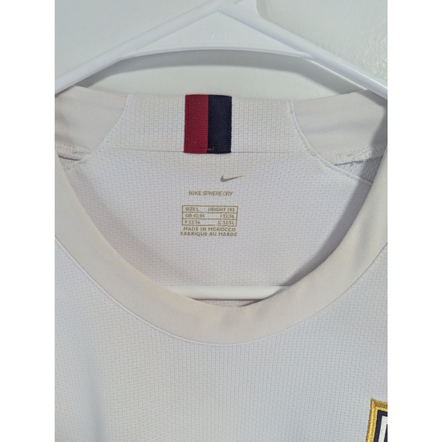 USA 2006 Home Donovan Jersey – Men’s Large | World Cup Fully Patched Nike Shirt