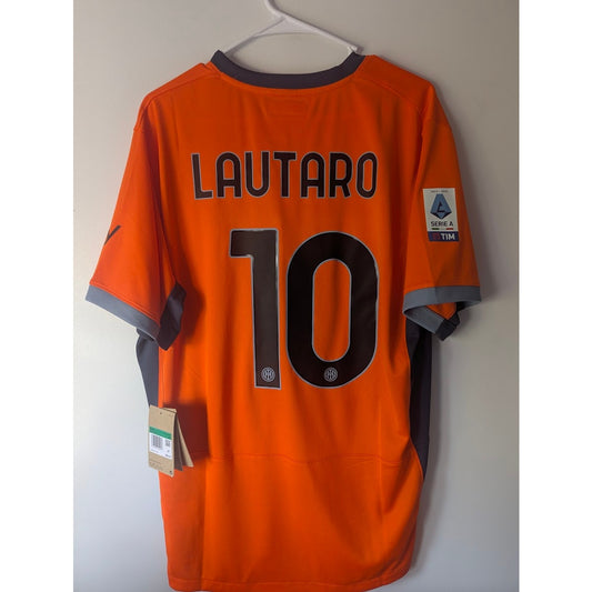 Inter Milan 2023-24 Third Lautaro Martinez Jersey Men’s XL NWT Star Trek Serie A Shirt