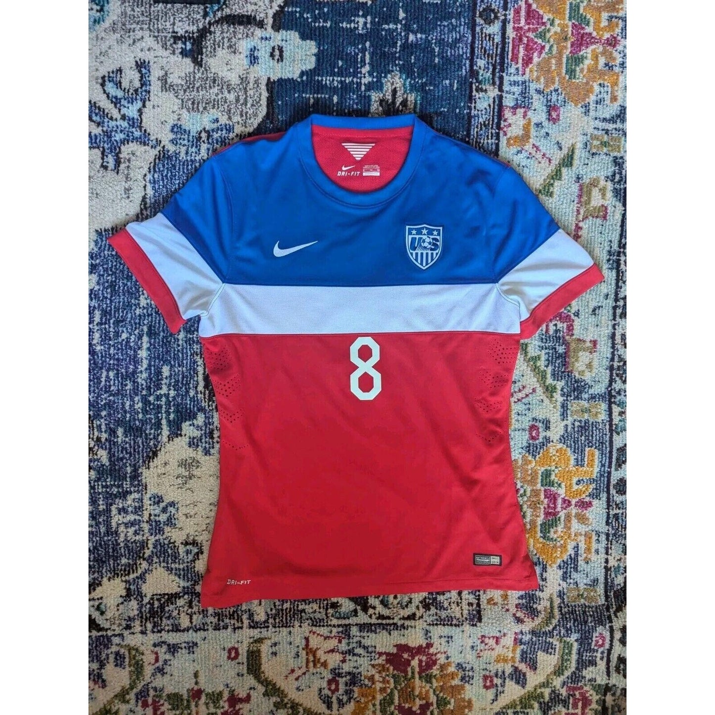 USA 2014 Away Clint Dempsey Jersey - Men's XL - Player Version