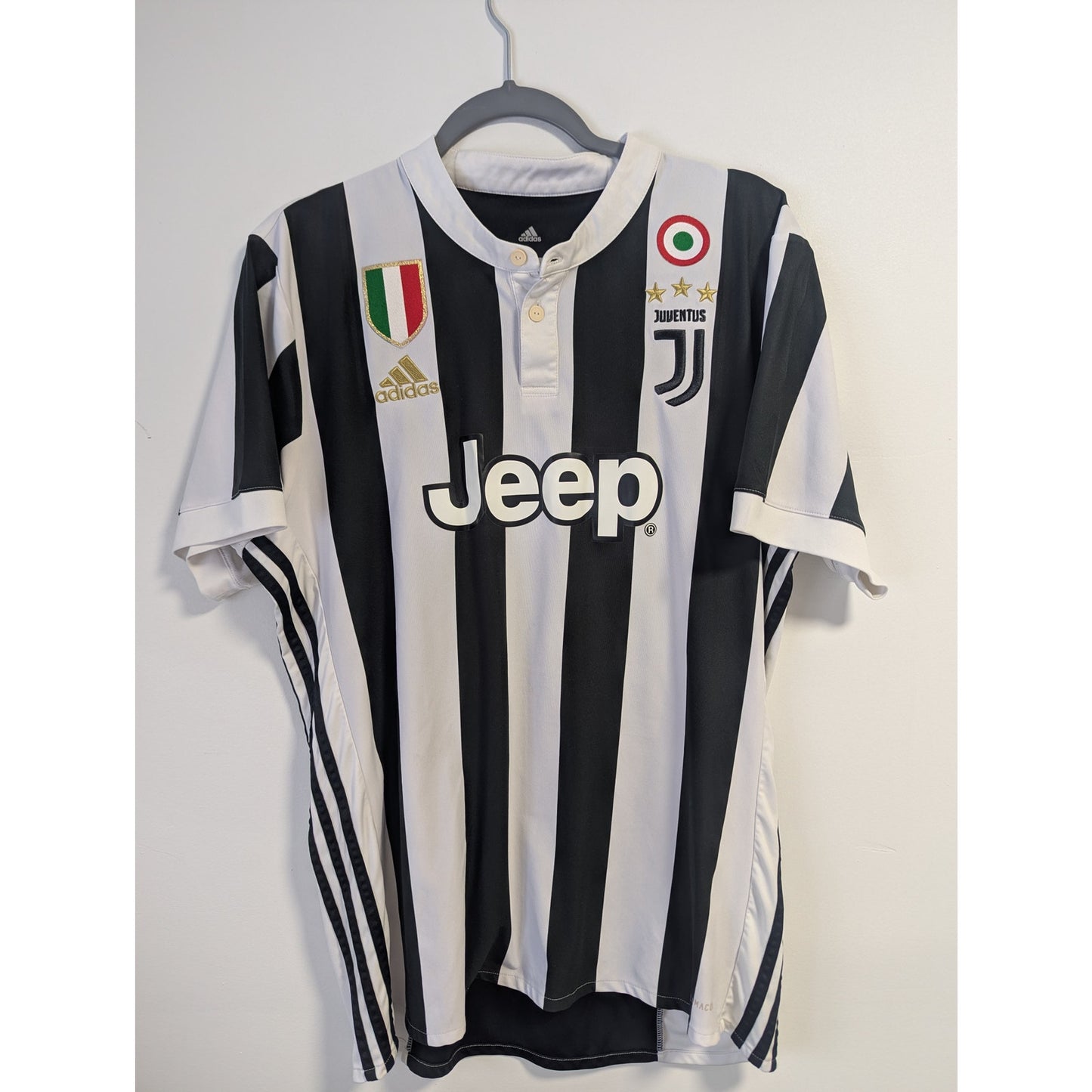 Juventus 2017-18 Home Paulo Dybala Jersey - Men's Large