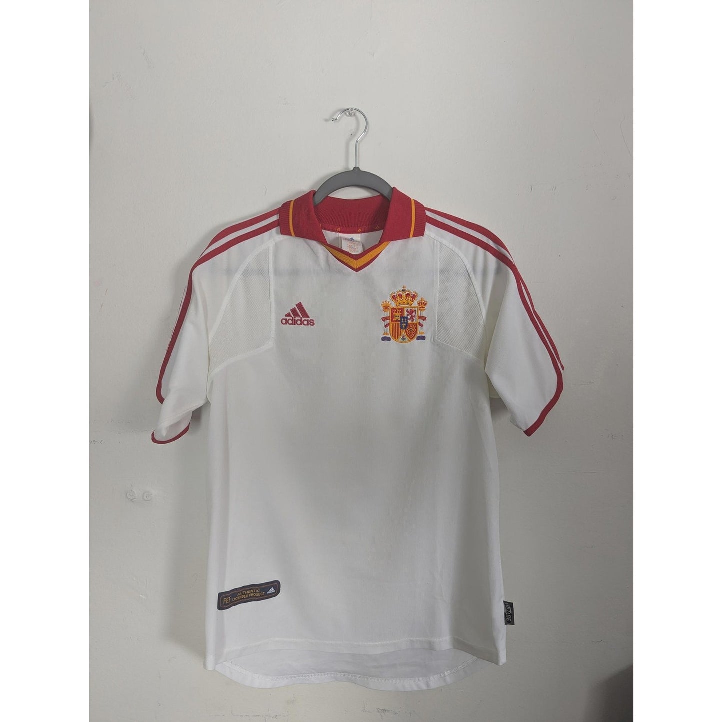 Spain 2000 Away Jersey Men’s XL Authentic Adidas Vintage España Soccer Shirt