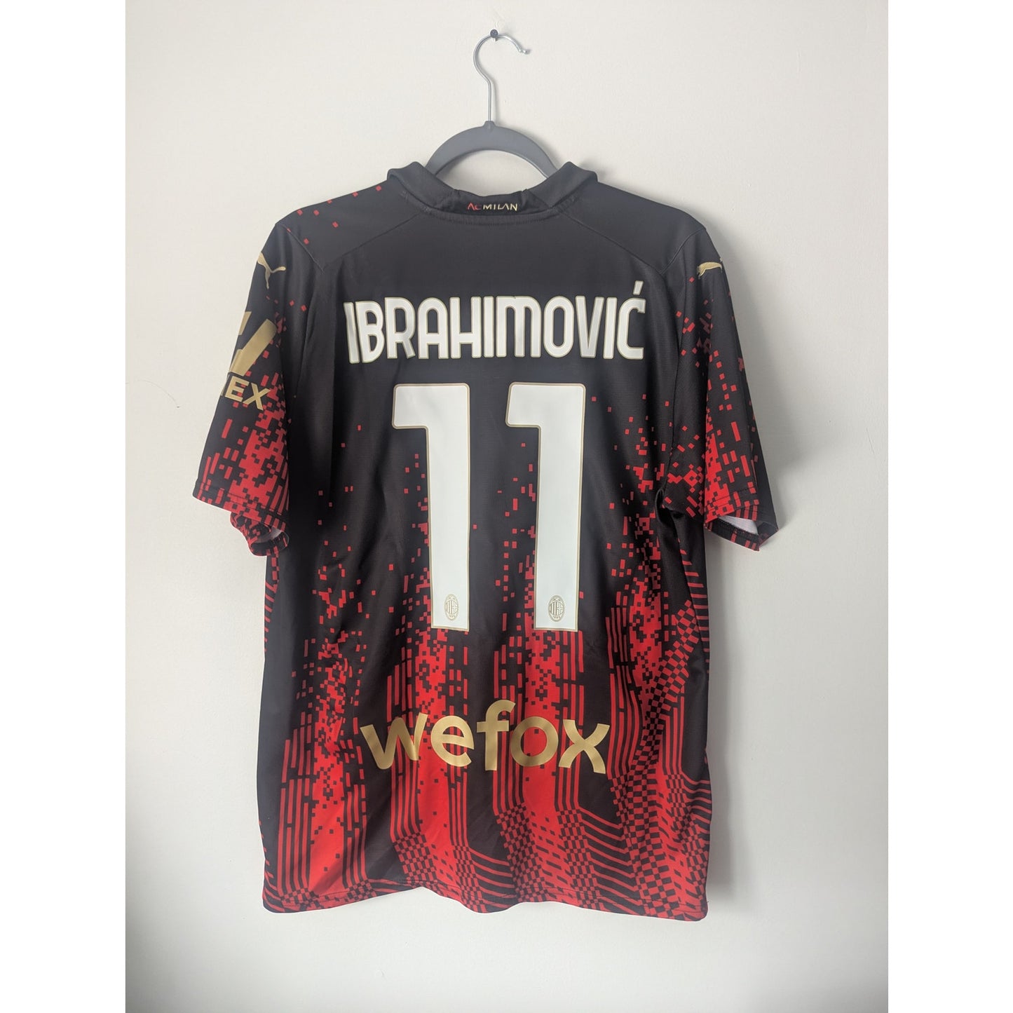 AC Milan 2022-23 Fourth Ibrahimovic Jersey - Koche Edition - Men's Large