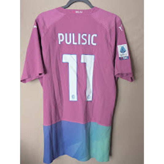 AC Milan 2023-24 third Christian Pulisic jersey, Puma, men's XL