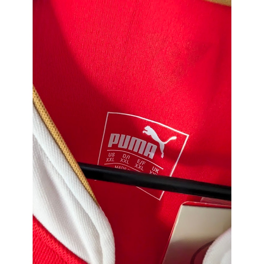 Arsenal 2015-16 Home Mesut Ozil #11 Jersey Long Sleeve NWT Mens XXL Puma UCL Fully Patched