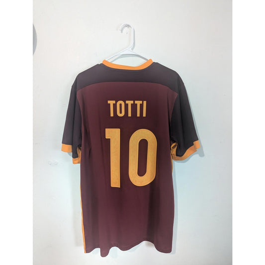 AS Roma 2015-16 Home Francesco Totti Jersey - Men XL - 2nd Slide Authentic Nike