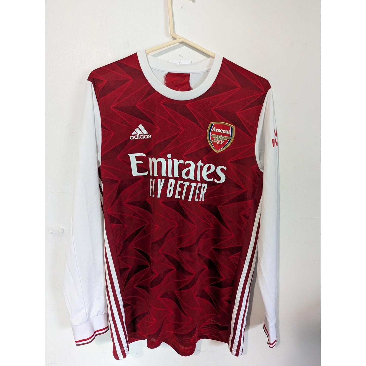 Arsenal 2020-21 Home Saka Jersey LS - Men's Large