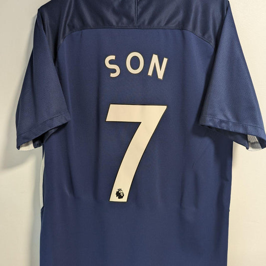 Tottenham hotspurs 2017 18 Away Son Jersey - Men's Large
