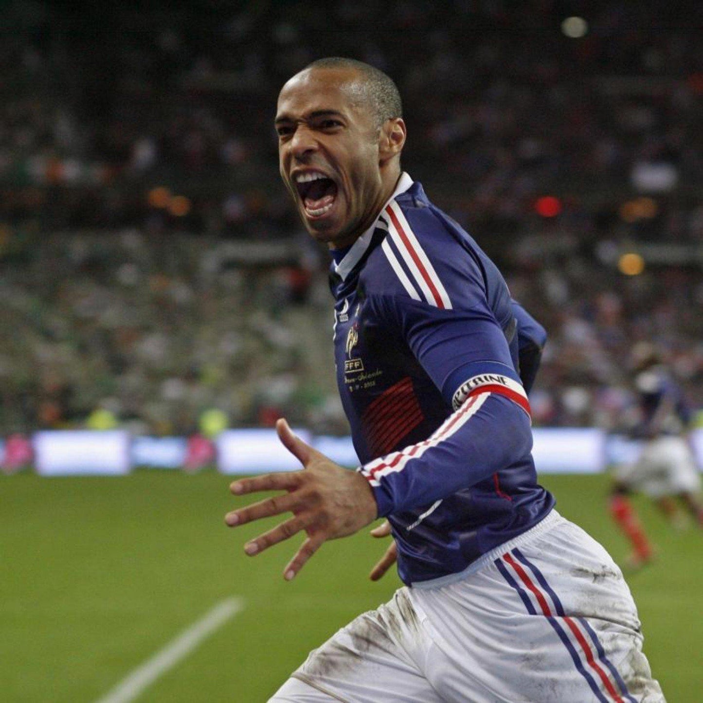 France 2010 Home Henry Authentic Jersey – Men’s XL | NWT Adidas Football Shirt