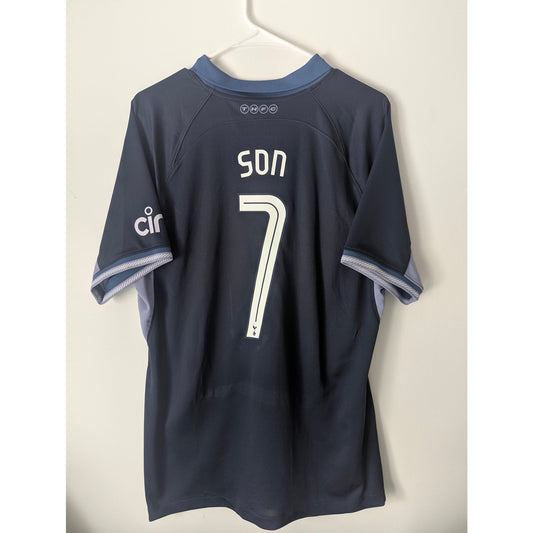 Tottenham Hotspur 2023–24 Away Son Heung-Min Jersey – Men’s Large