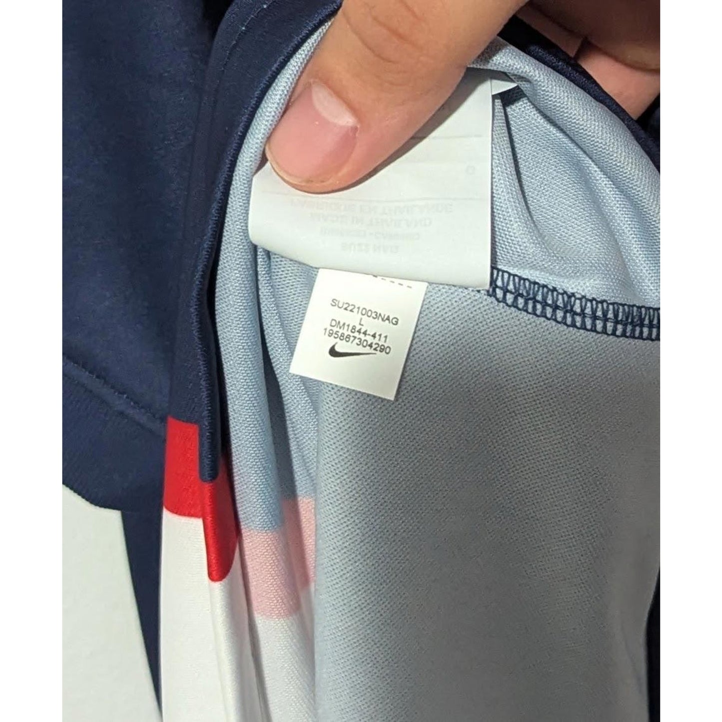 PSG 2022-23 Home Mbappe Jersey - Men's Large - NWT