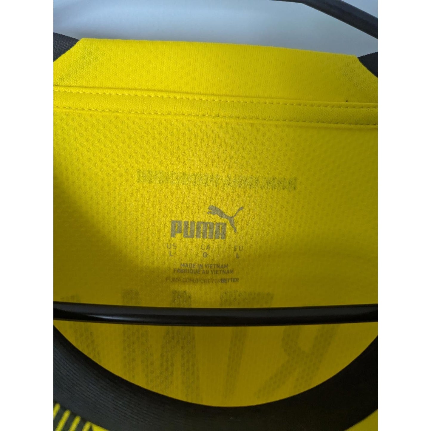 Borussia Dortmund 2022-23 Home Jude Bellingham Jersey Men’s Large Bundesliga Patched