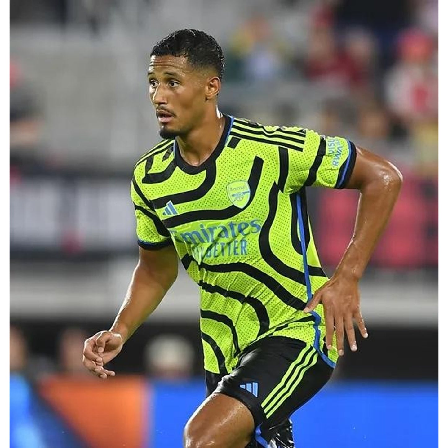 🔥 Arsenal 2023/24 Away Saliba Jersey – #2 Authentic Adidas Kit HT.RDY
