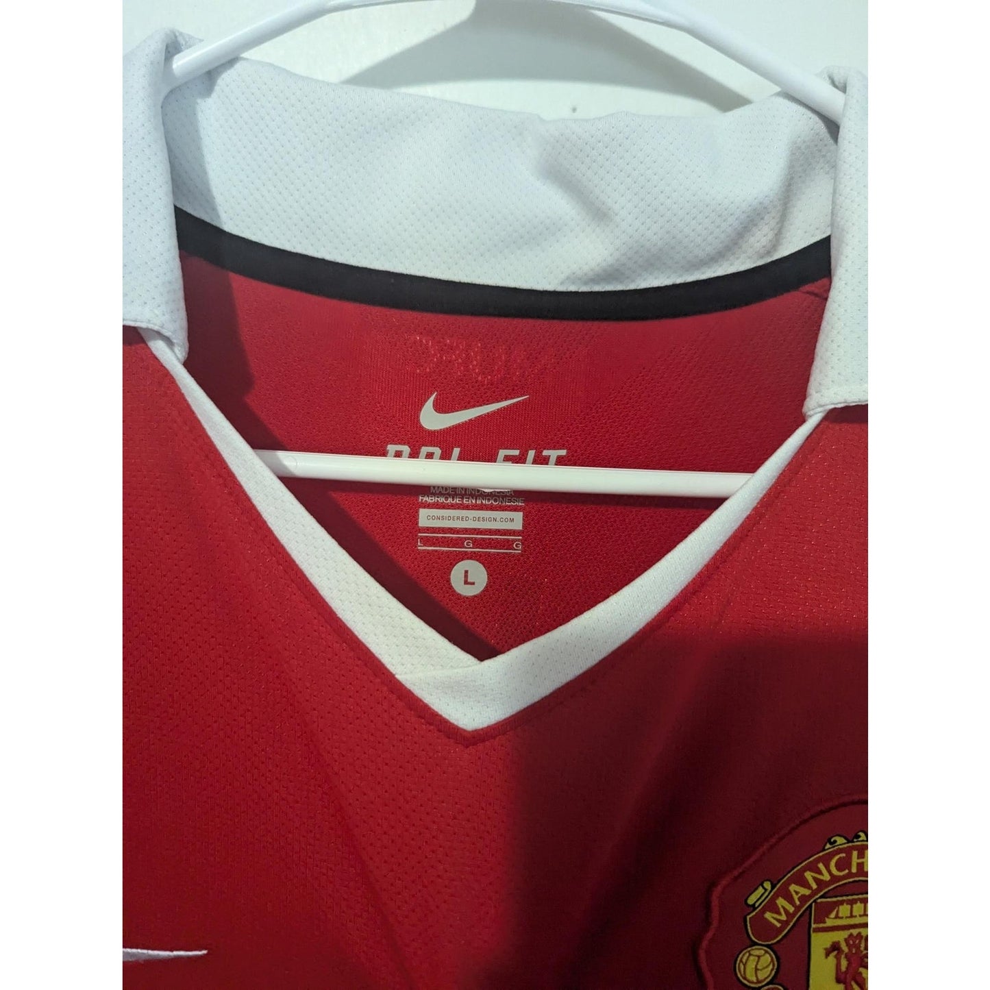 Manchester United 2010-11 Home Chicharito Jersey - Men's Large - Vintage Nike
