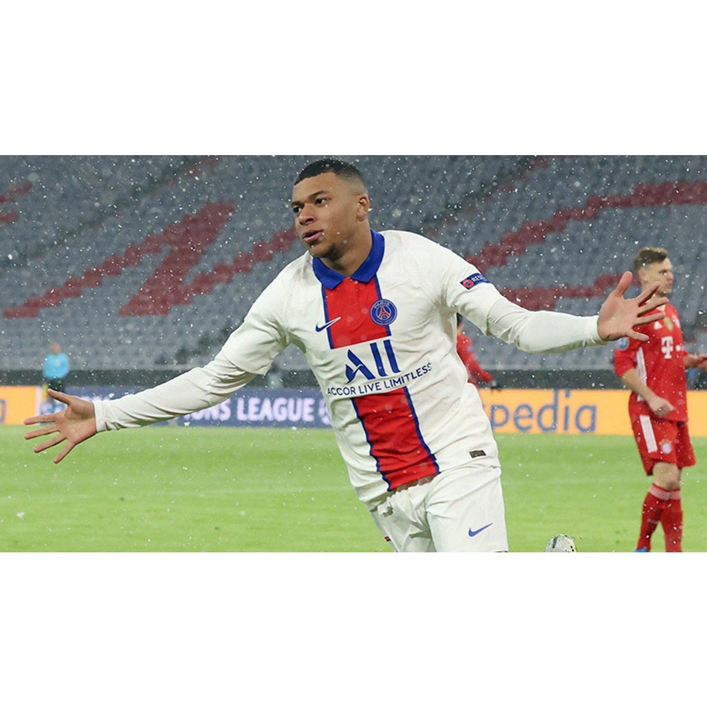 PSG 2020-2021 Away Kylian Mbappe Jersey - Men's Large - Nike Vaporknit Player Version