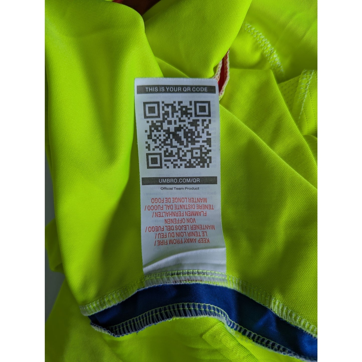 Rare Umbro Authentic Lyon Benzema Soccer Jersey Futbol 2008-2009 Third Men XXL