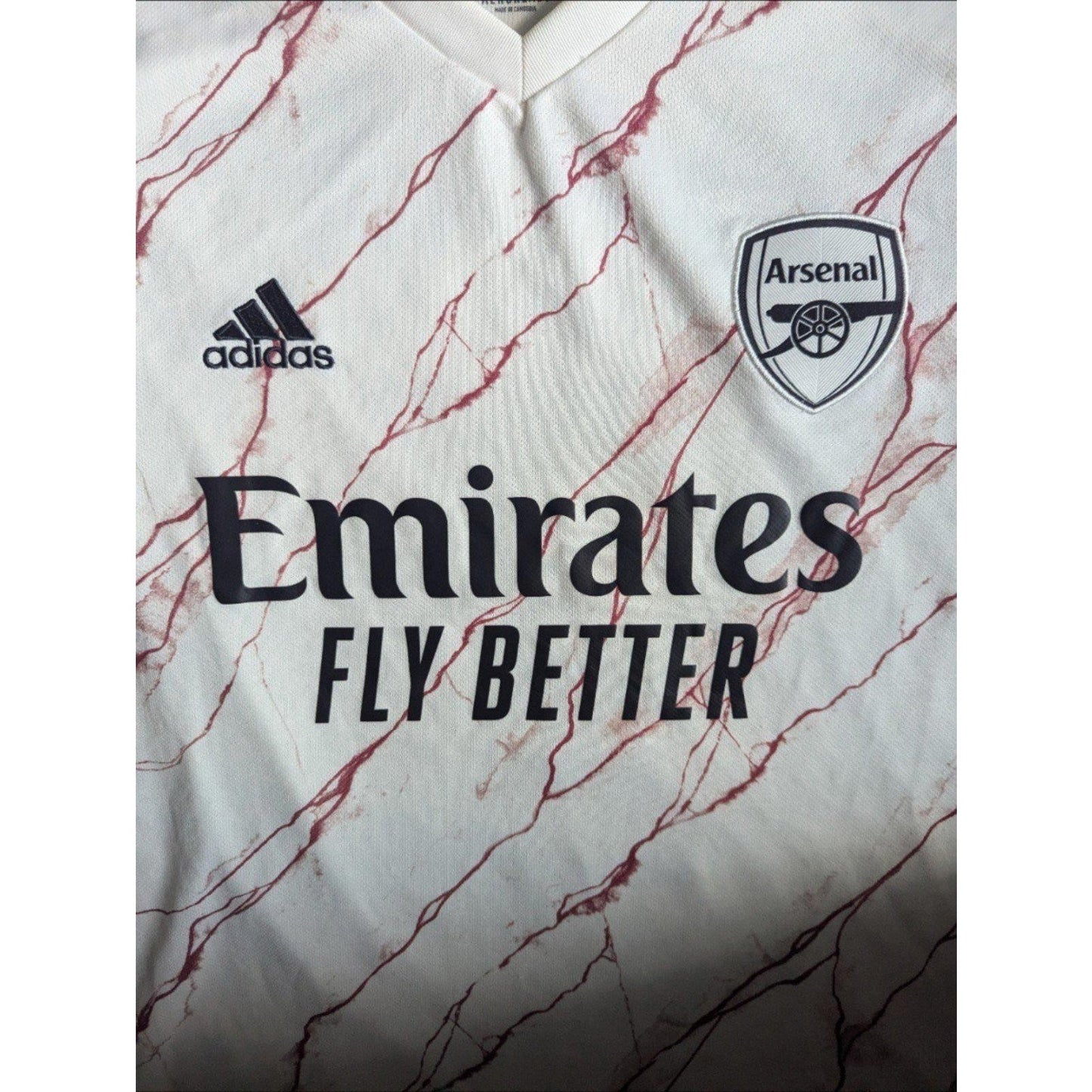 Arsenal 2020-21 Away Bukayo Saka Jersey - Men's XL