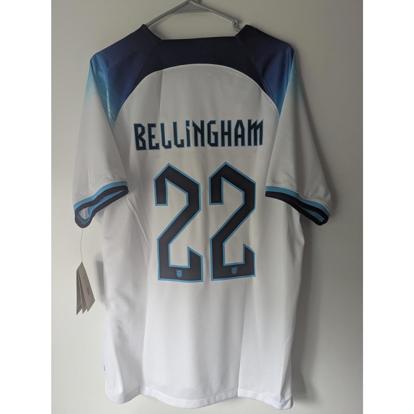 England 2022 Home Bellingham Jersey - NWT - Men's XL
