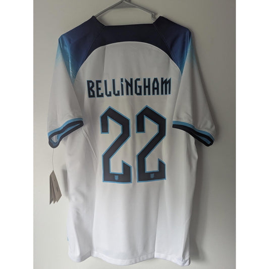 England 2022 Home Bellingham Jersey - NWT - Men's XL