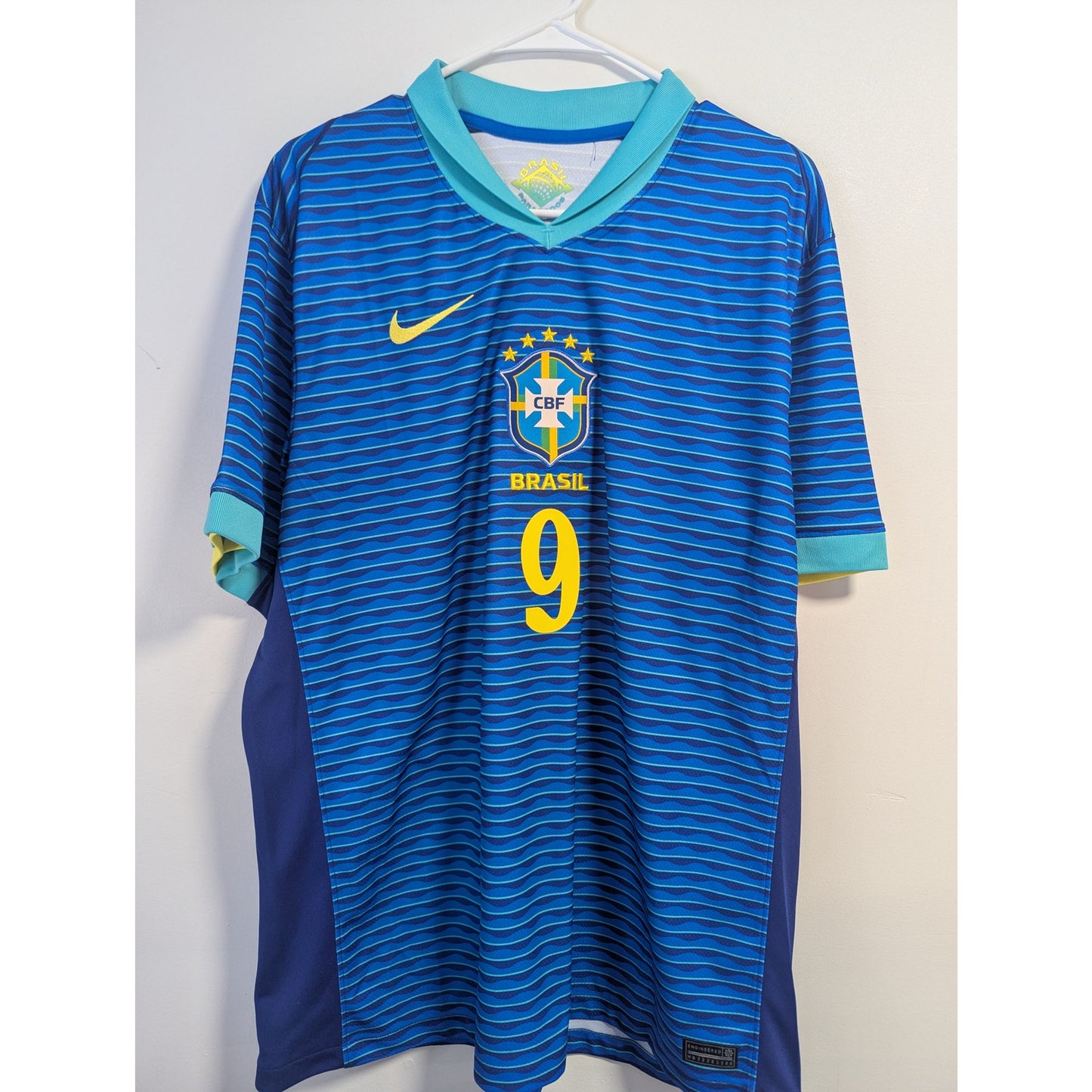 Brazil 2024 Away Endrick Jersey - Men's XL (FJ4283-458)