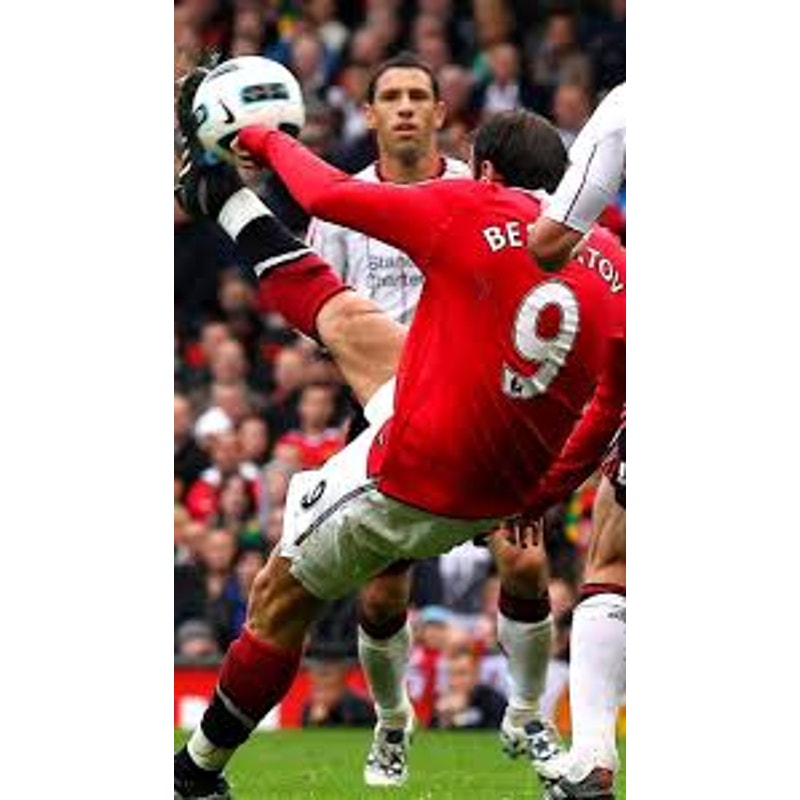 Manchester United 2010–11 Home Berbatov Jersey – Men’s Large | EPL Fully Patched Nike Shirt