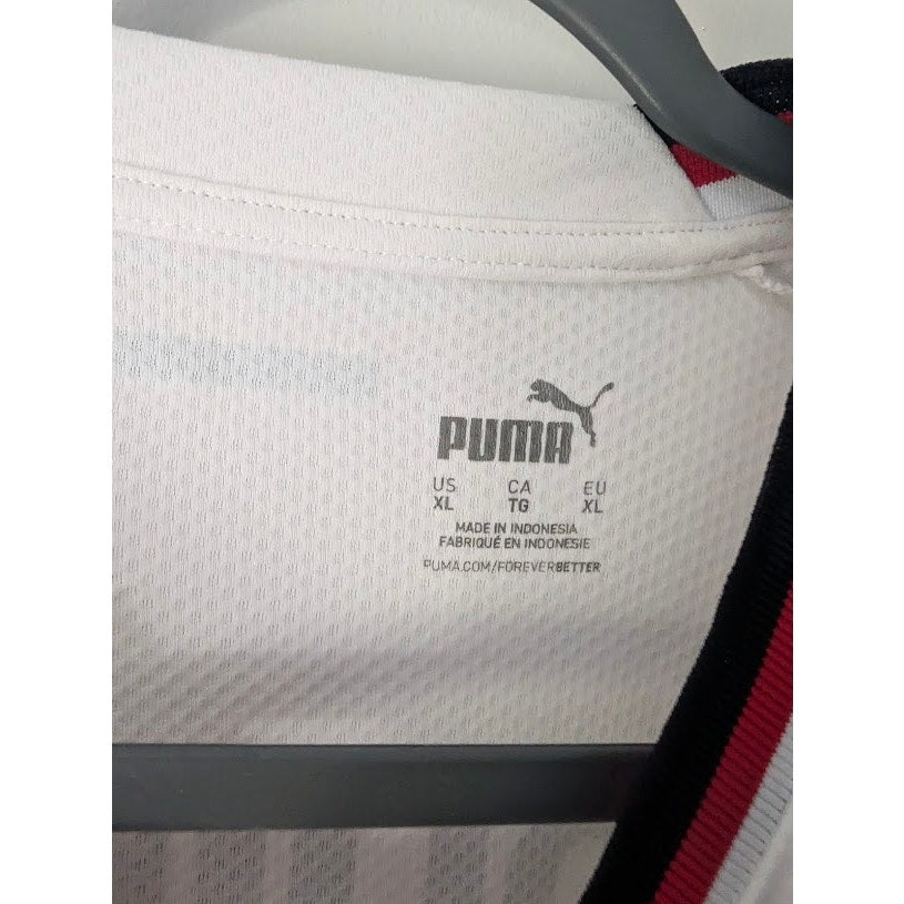 AC Milan 2021-22 Away Zlatan Ibrahimovic Jersey Men’s XL Puma Serie A Fully Patched