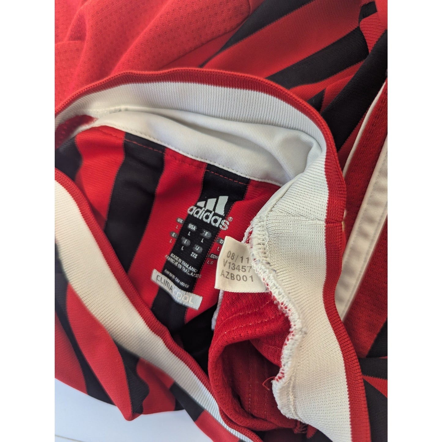 AC Milan 2010-2011 Home Zlatan Ibrahimovic Jersey - Men's Large (V13457)