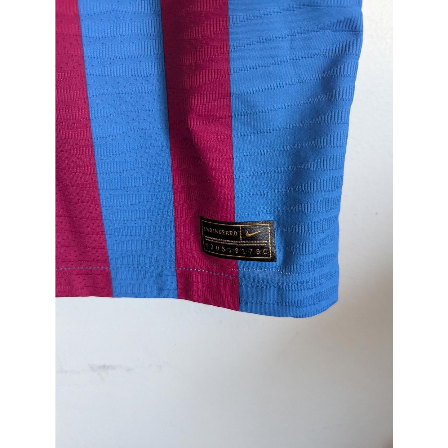 ⚡ FC Barcelona 2021-22 Home Gavi Jersey — Authentic Nike ADV Kit — Men’s Medium