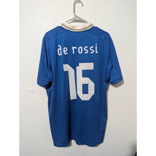 Italy 2012 Home De Rossi Jersey - Men’s XXL