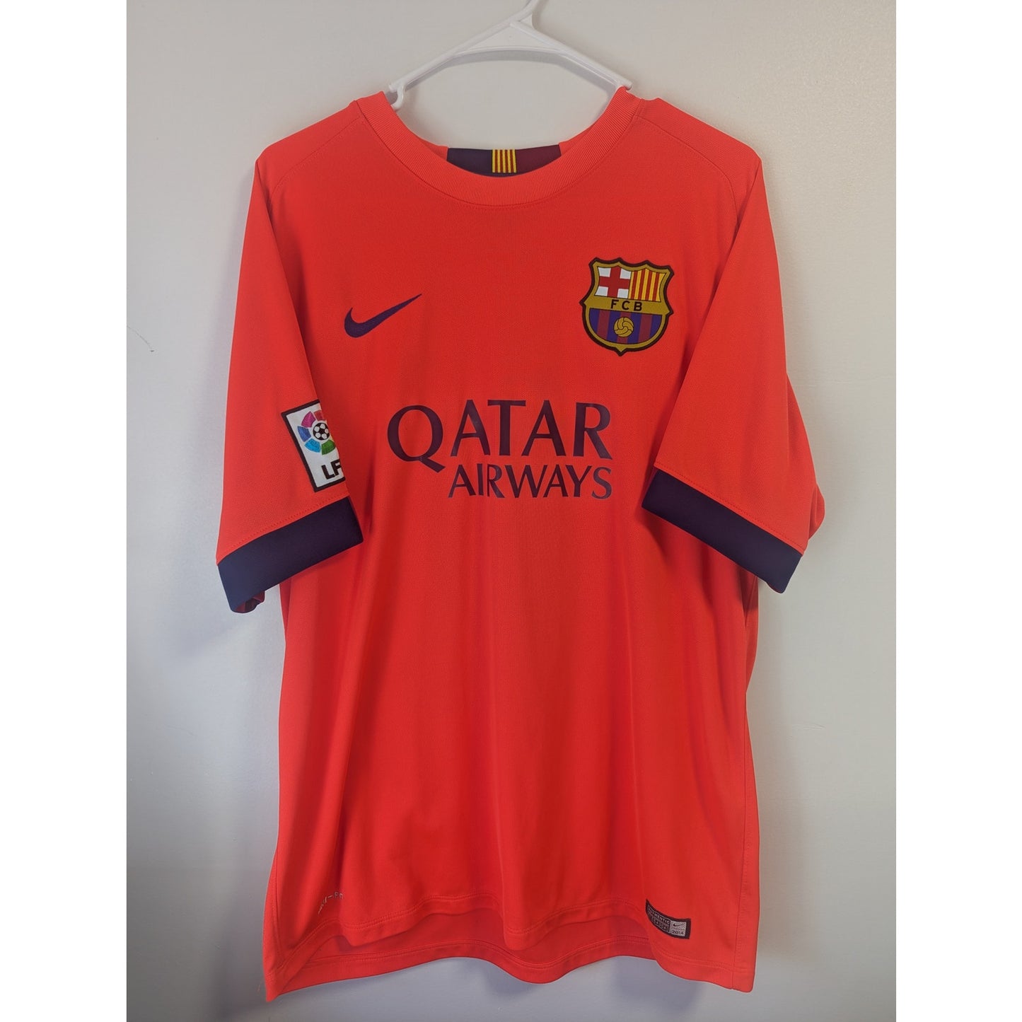 FC Barcelona 2014-15 Third Sergio Busquets Jersey Men XL - Authentic Nike Kit
