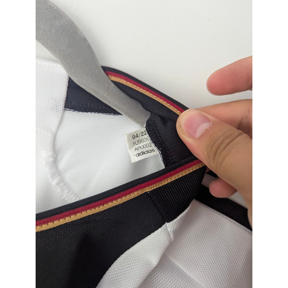Germany 2022 Home Jamal Musiala Jersey Men's XL Adidas World Cup Fully Patched Rare