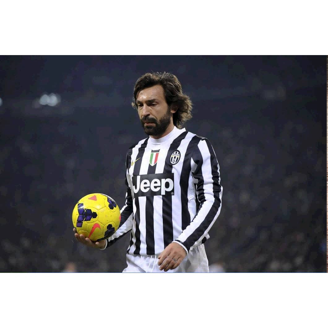Juventus 2013-14 Home Pirlo Jersey - Men XL