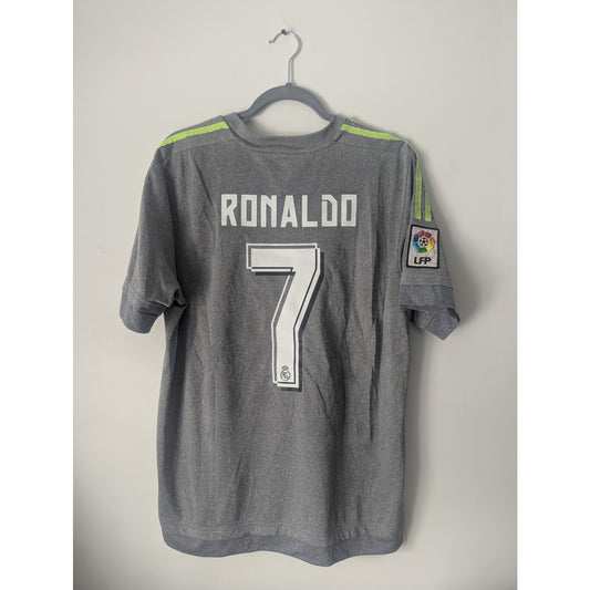 Real Madrid 2015-16 Away Ronaldo Jersey - Men's Large