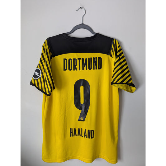 BVB 2021-22 Home Erling Haaland Jersey - Men's Large