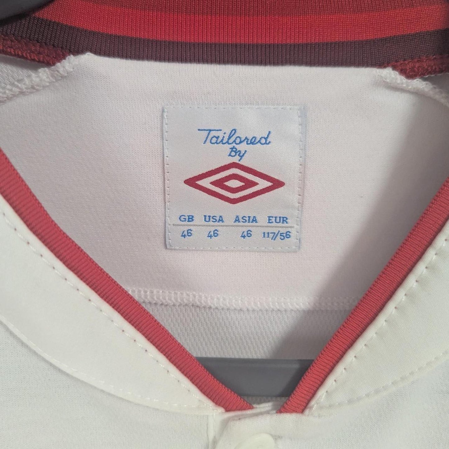 England 2012 Home Rooney Jersey – Men’s XL | Umbro Euro Era Football Shirt