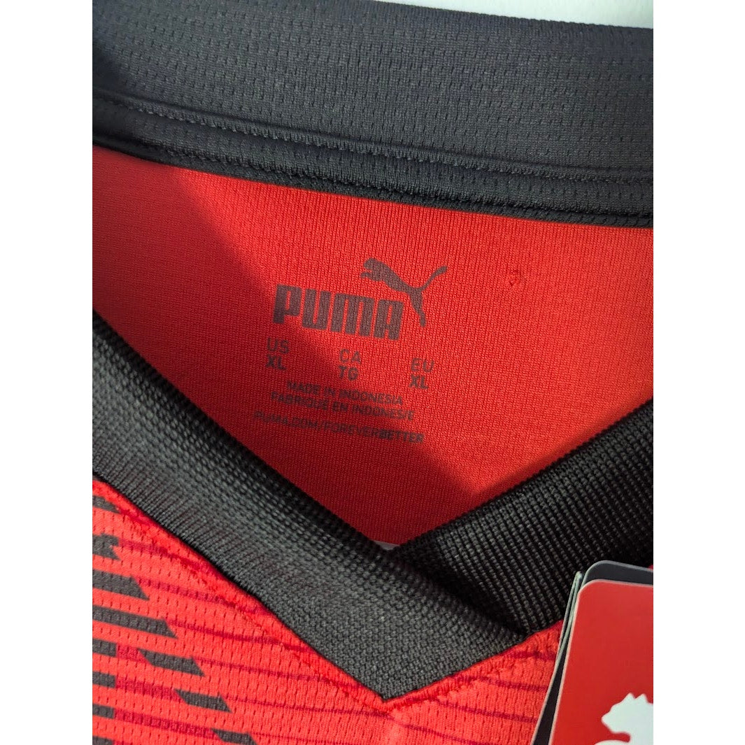 AC Milan 2023–24 Home Pulisic Jersey – Men’s XL | NWT Serie A Patched Puma Shirt