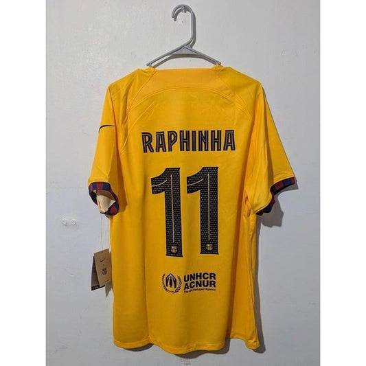 2023-24 Barcelona Fourth Raphinha Jersey