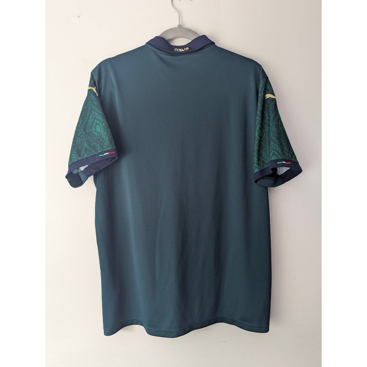 Italy 2019 Renaissance Third Jersey Men's Large Puma Rare Green Italia Shirt